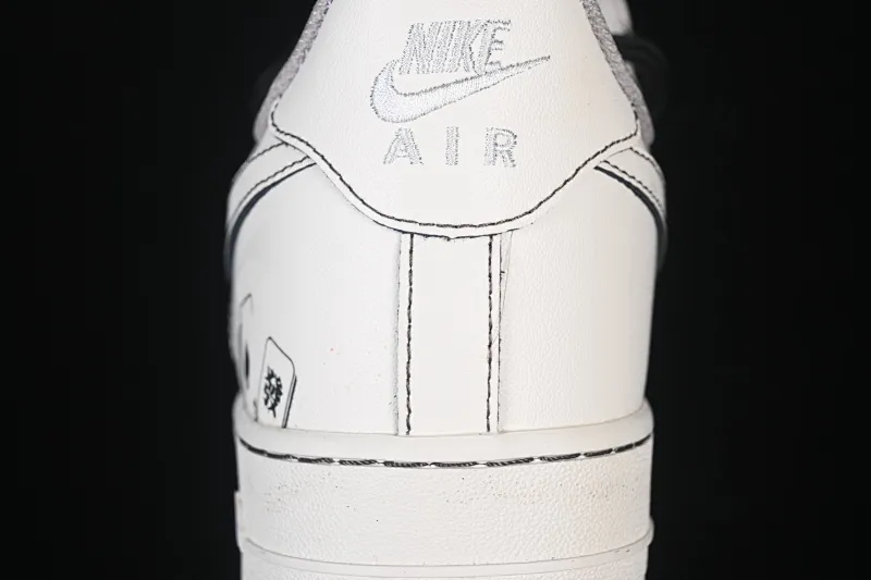 All categories Nk Air Force 1 Air Force series Nk Air Force 1 Low Air Force low-top Nike Air Force 1'07 Low "God OF Gamblers" Hand-painted graffiti God of Gamblers trump card Air Force 1 low-top casual sneakers 315122-313